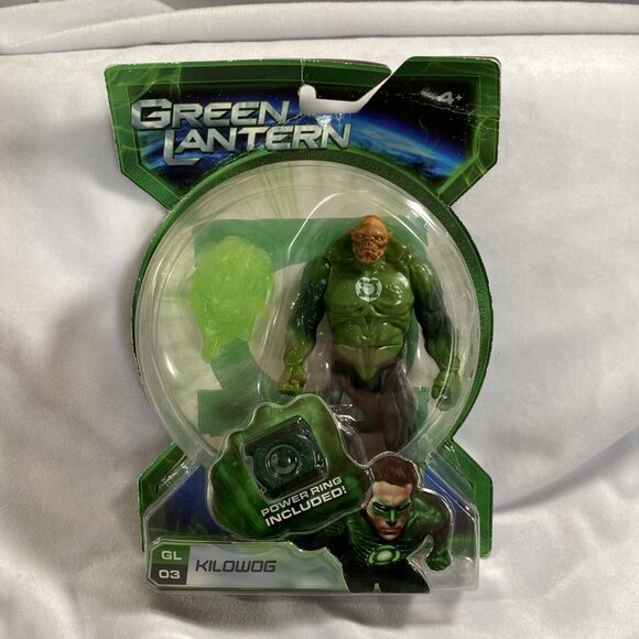 DC Comics Green Lantern Kilowog Movie Figure GL 03 Power Ring Mattel 2010 New - Picture 1 of 7
